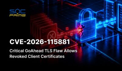 CVE-2026-115881: Revoked Client Certificates Allowed by GoAhead TLS Flaw